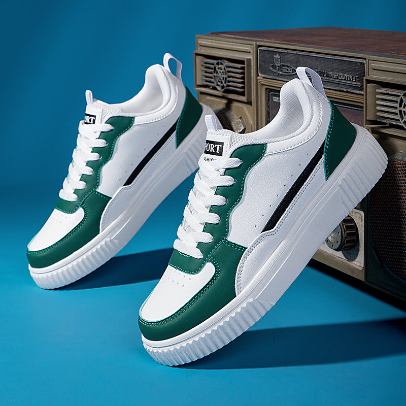 Chaussures blanc polyvalent respirant Style coréen pour les étudiants