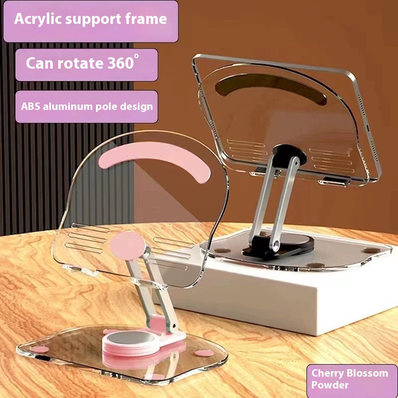 Laptop Holder, Aluminum Alloy Desktop Lazy Metal Cellphone Holder