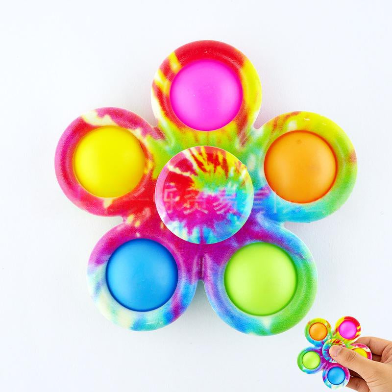 Jouet anti-stress Fidget Spinner avec impression couleur