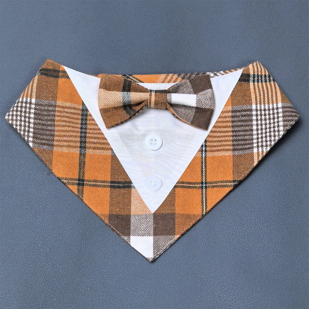 Bibe de chien de style britannique pour les mariages