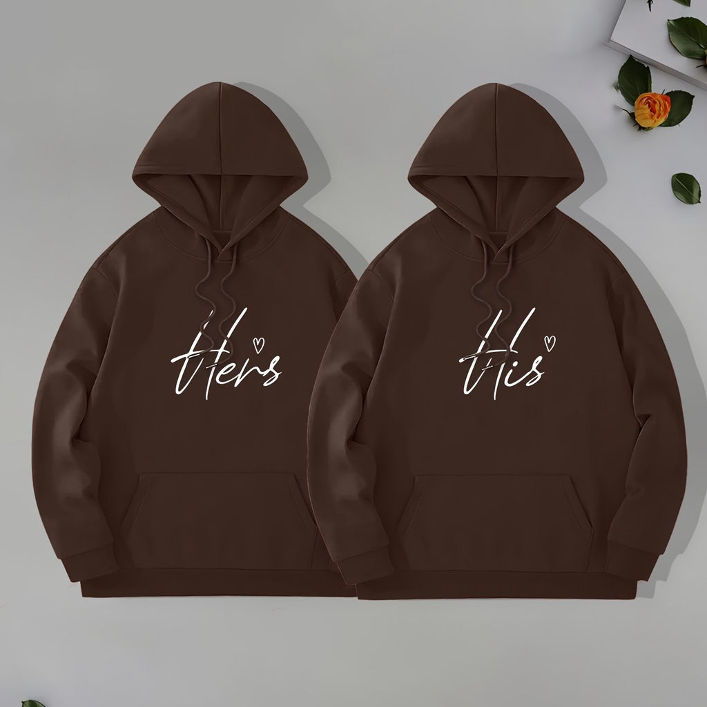 Stylish Casual Loose-fitting Unisex Hoodie pour les couples