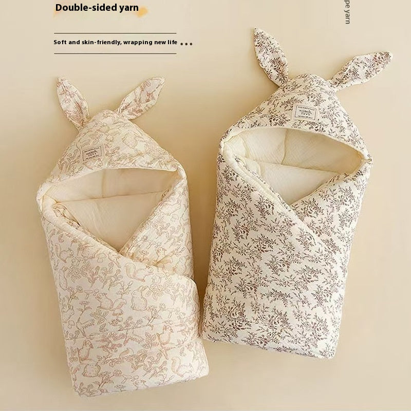 Nouveau-né Crêpe Bean Bag Nouveau-né Automne et couverture de bébé d'hiver