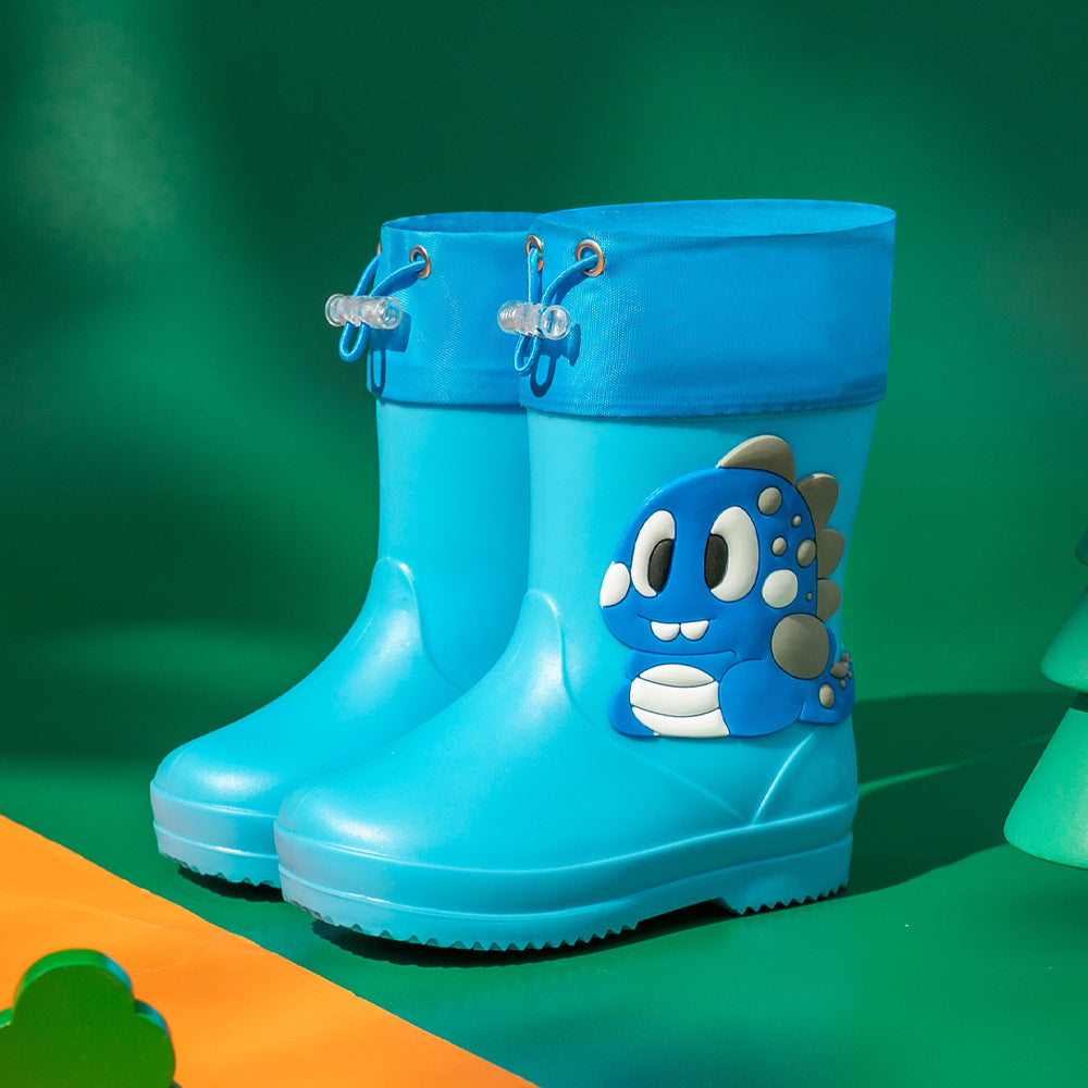 Bottes de pluie pour enfants Cartoon Waterproof Short Tube Rain Shoes
