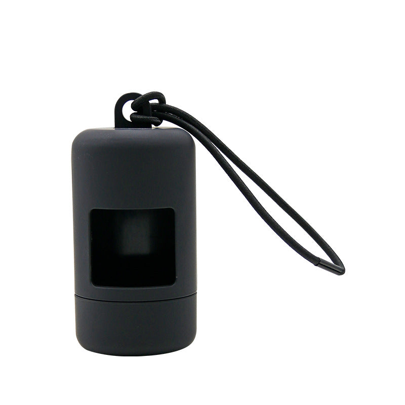 Porte-bags portable en PVC Poop