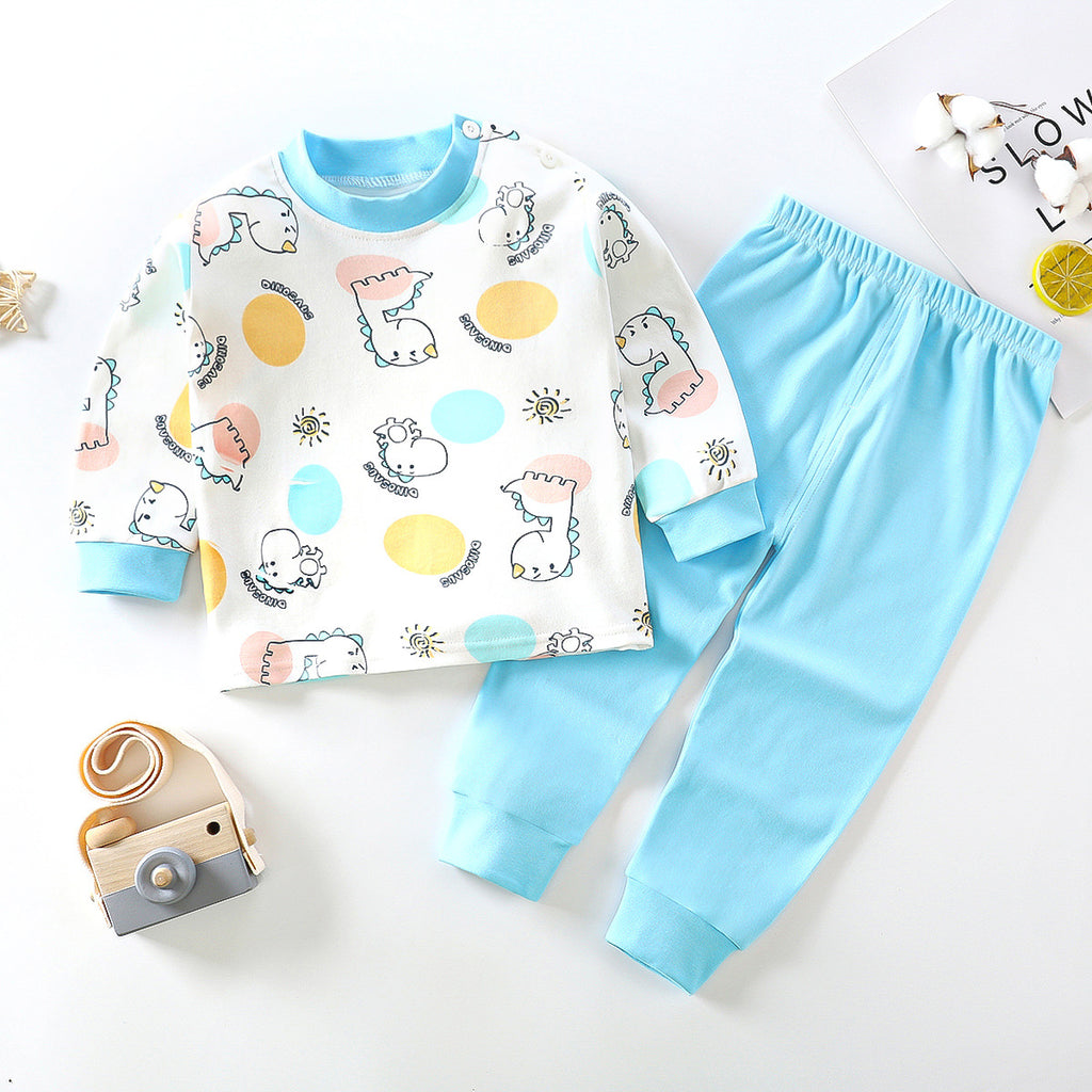 Costume pour enfants Pure Cotton Vêtements pour bébés Vêtements de salon chauds Vêtements d'automne Vêtements pour enfants