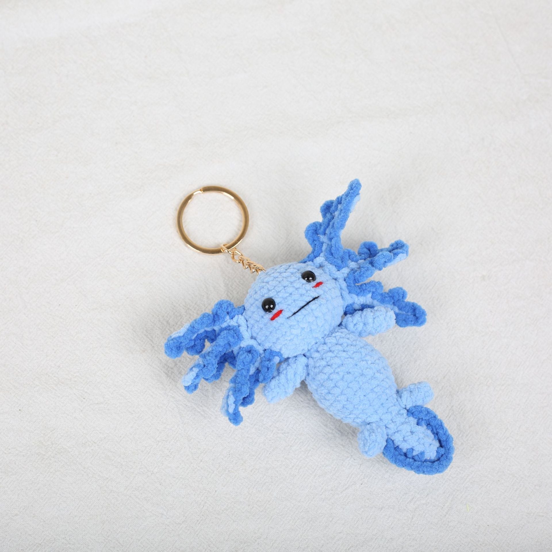 Accessoires de sac de poupée de dessin animé tricoté à la main