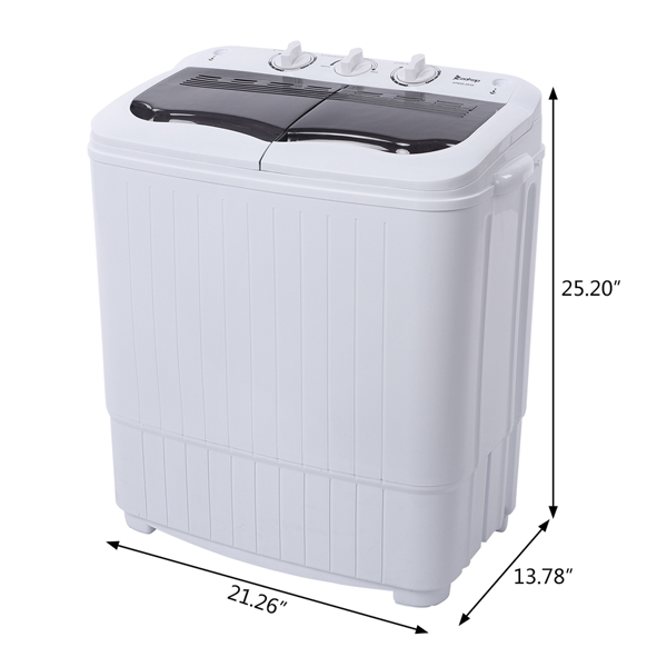 XPB35-ZK35 14,3lbs Machine semi-automatique de lavage du couvercle gris
