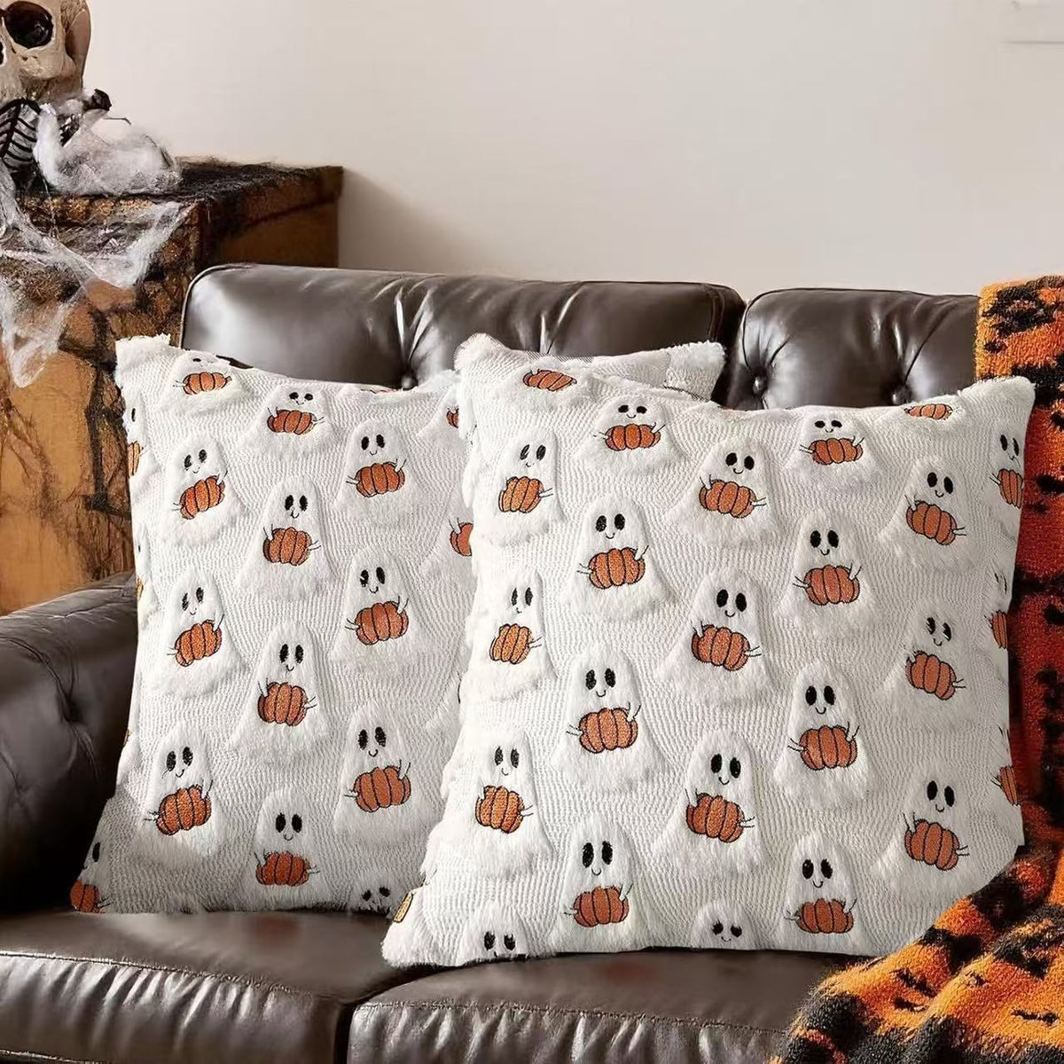 Couvertures d'oreiller d'Halloween 2 Pack