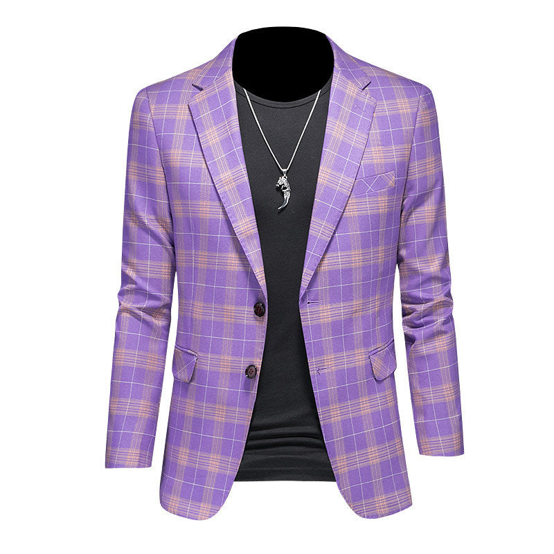Veste de costume mince fashionable homme