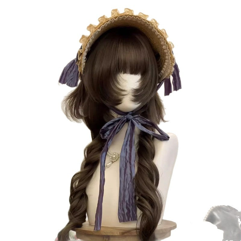 Old-school Jellyfish Hairdo avec Long Curlssweet Everyda Et flatteur de visage