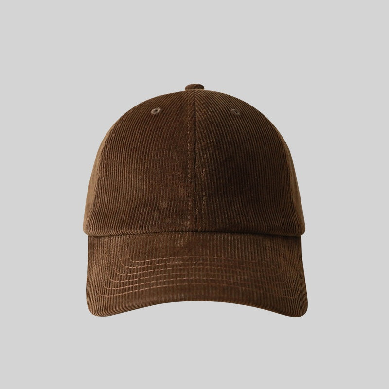 Casquette de baseball Corduroy chaud pour hommes et femmes