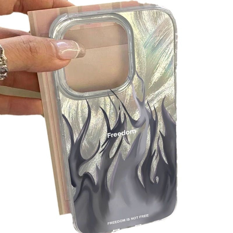 Clapet de téléphone tout compris pour fille de flamme de sept couleurs