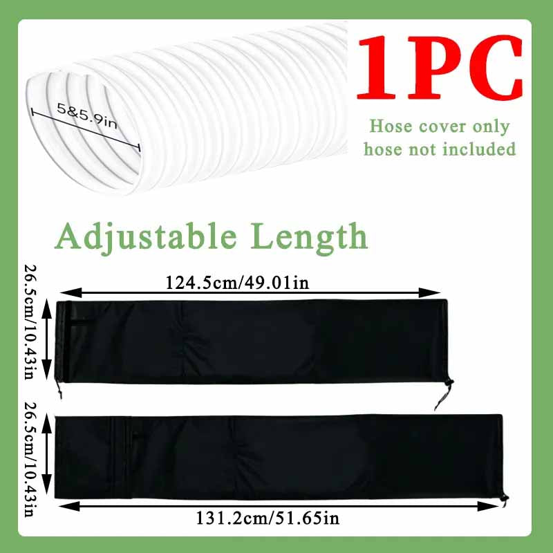 Couvercle de protection du conduit d'air portable