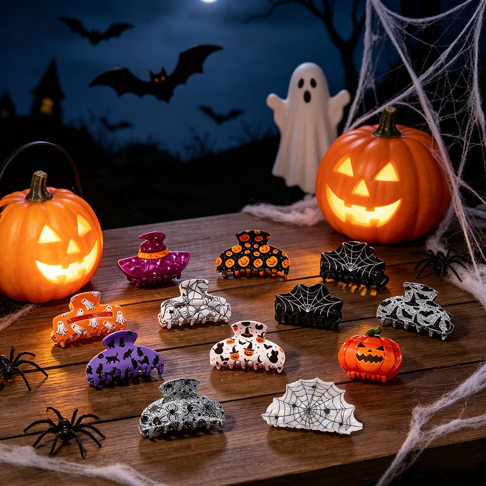 Halloween Empreinte de citrouille Cheveux Accessoire