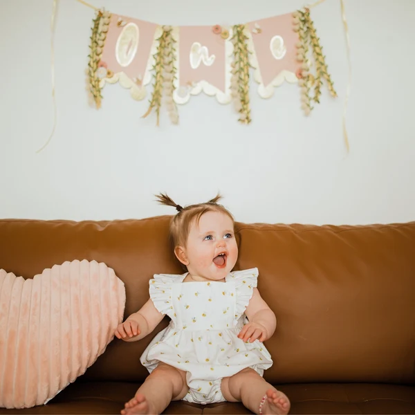 Bubble Romper bébé fille d'abeille - 1er jour d'abeille Romper