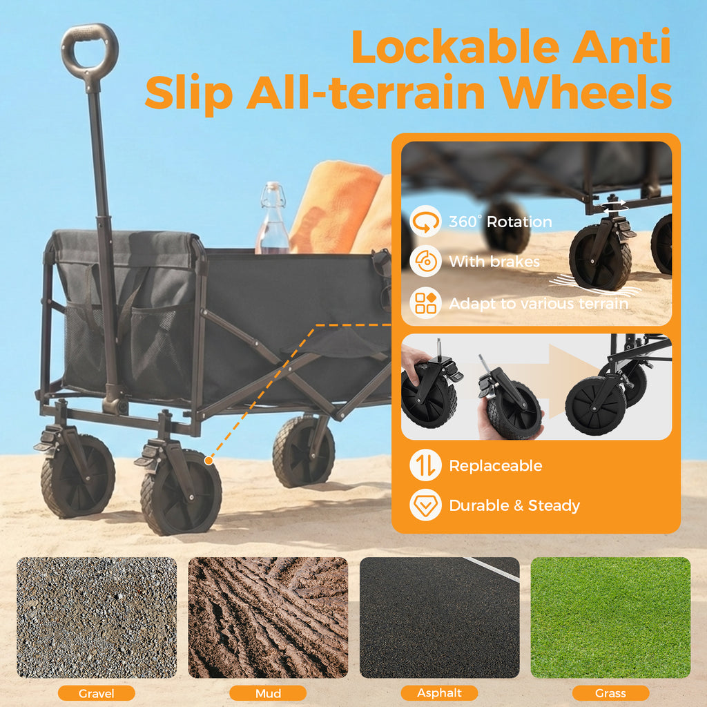 Chariot pliable