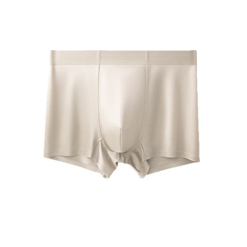 Léger Luxury Satin Ice Silk High-End Silk Antibactérien Hommes Sous-vêtements