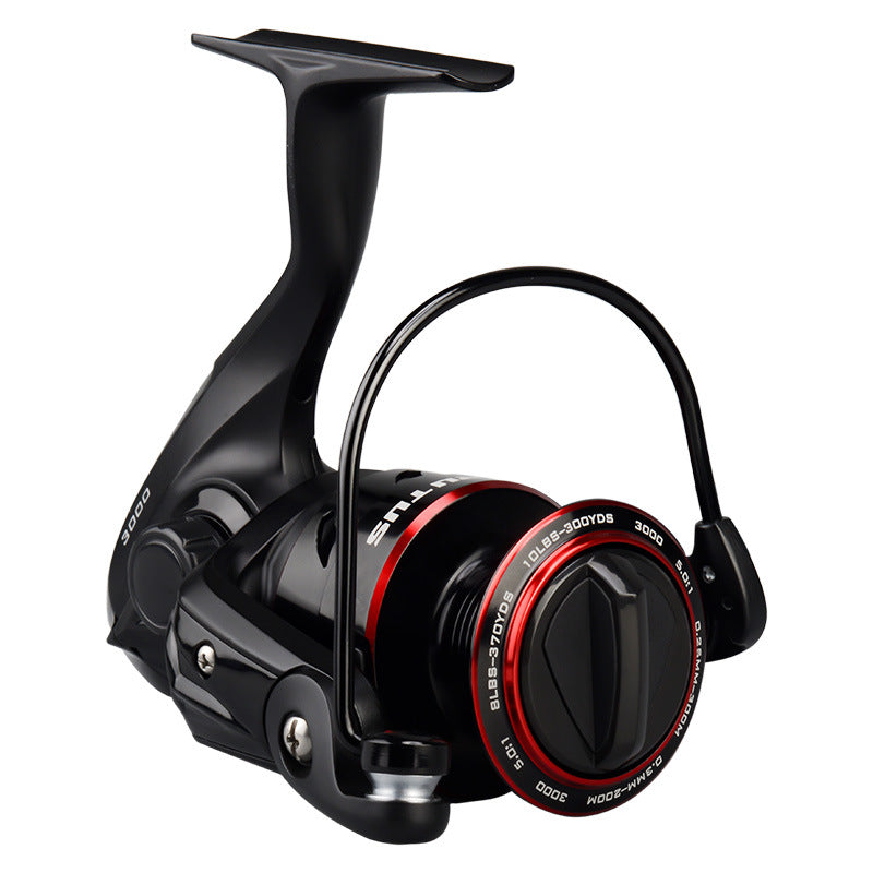 Lure Pêche Roue Spinning Bobine Telescopique Pêche Rod Bobine de pêche Tout en métal