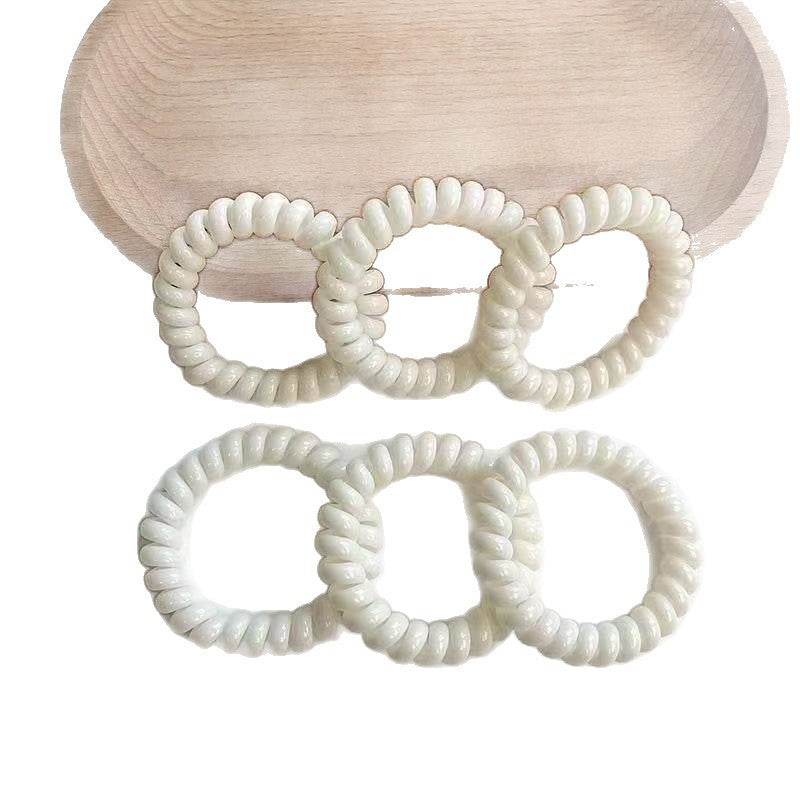Accessoires capillaires Cravates de cheveux Bandes en caoutchouc Bandes haute élasticité Bracelets