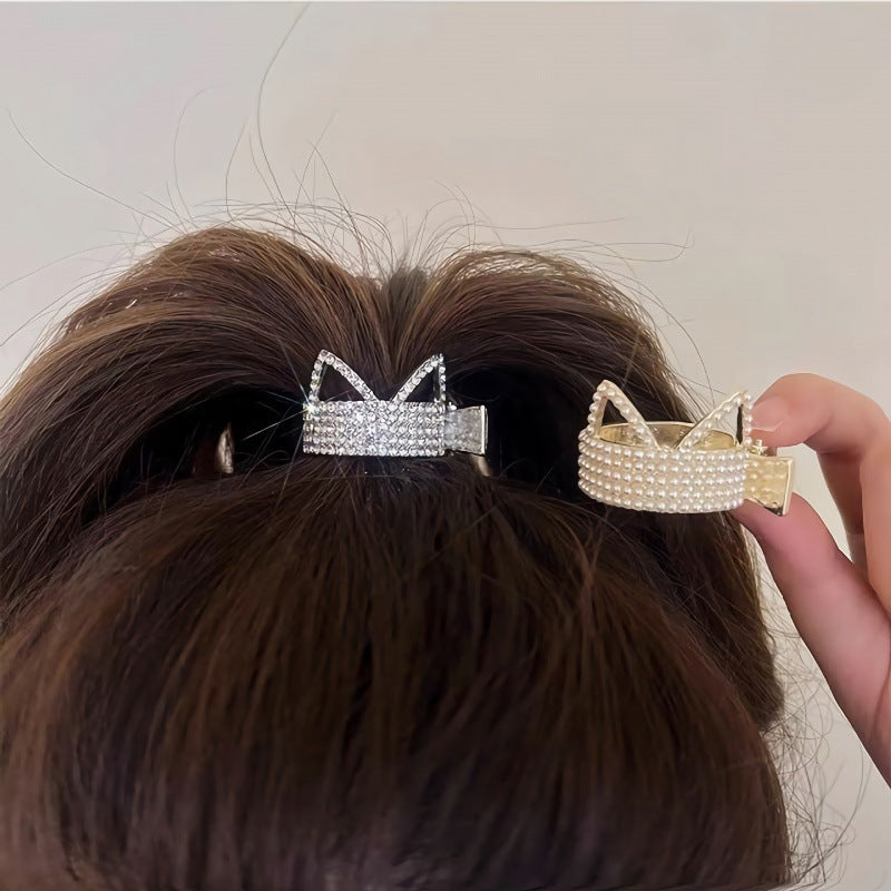 Strass anti-marquage fixe Gadget retour tête petit cheveux