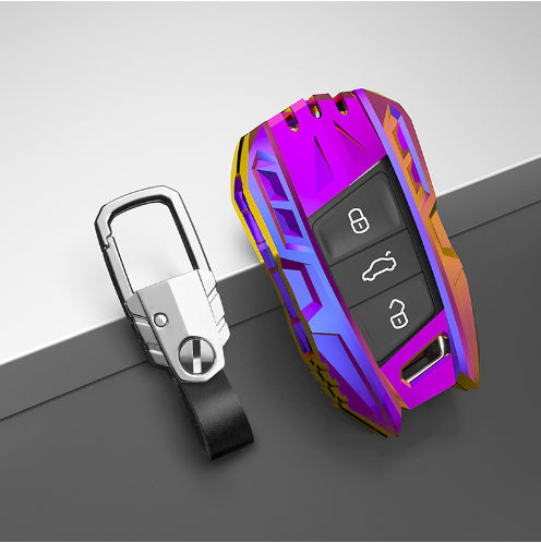 Metal Mecha Golf Auto Key Shell Ensembles de Shell de protection