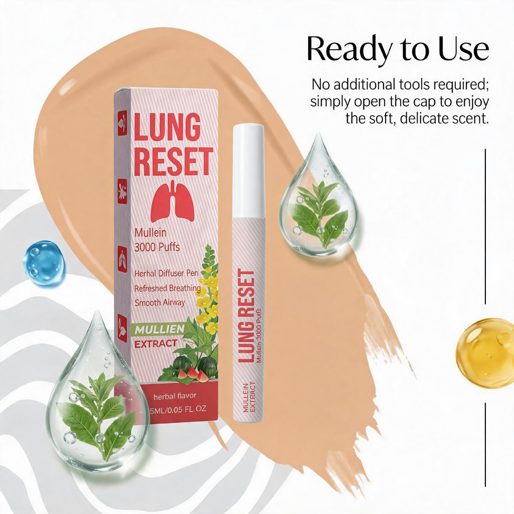 Aromathérapie Mullein Stick Inhalateur
