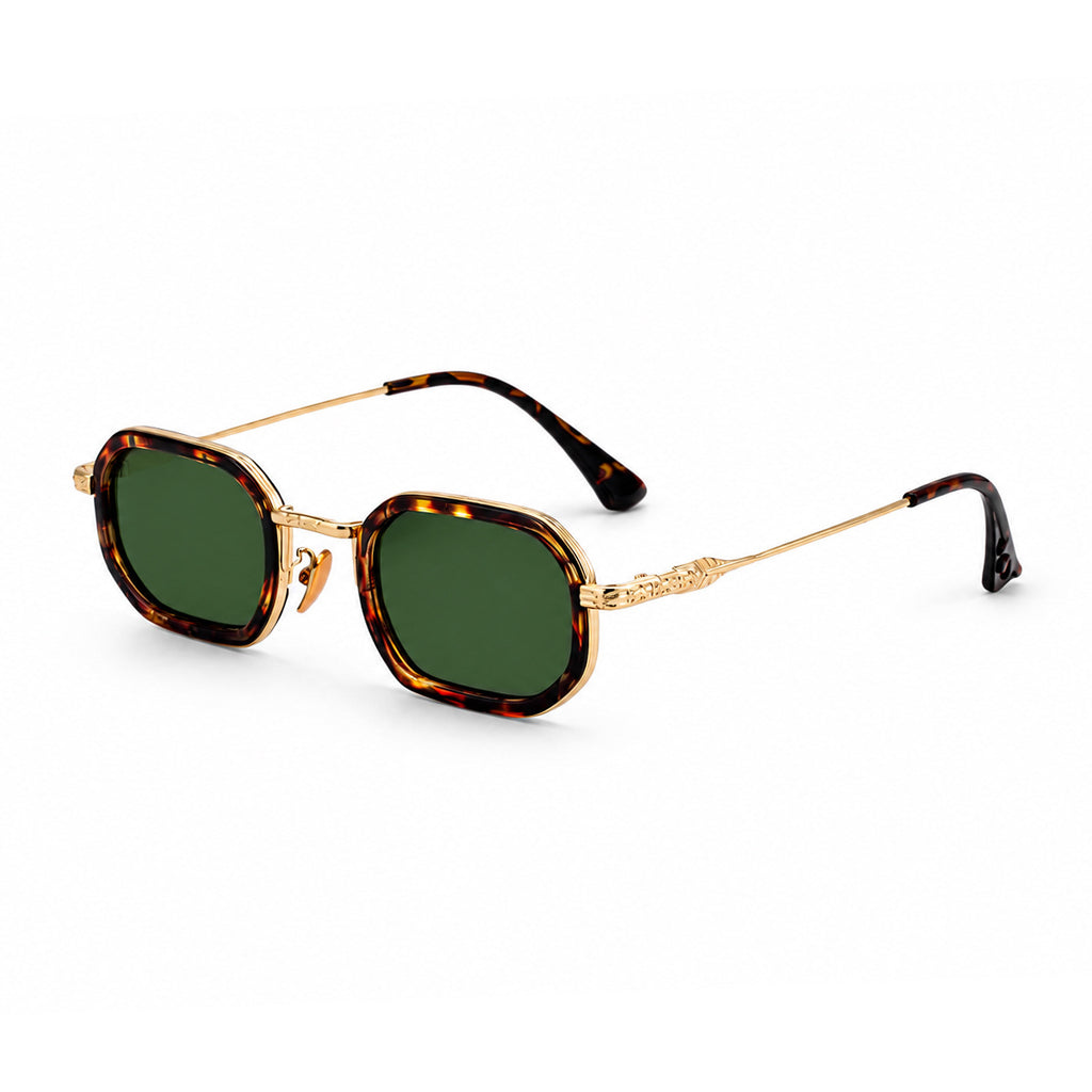 Lunettes de soleil européennes et américaines Fashion Square Frame
