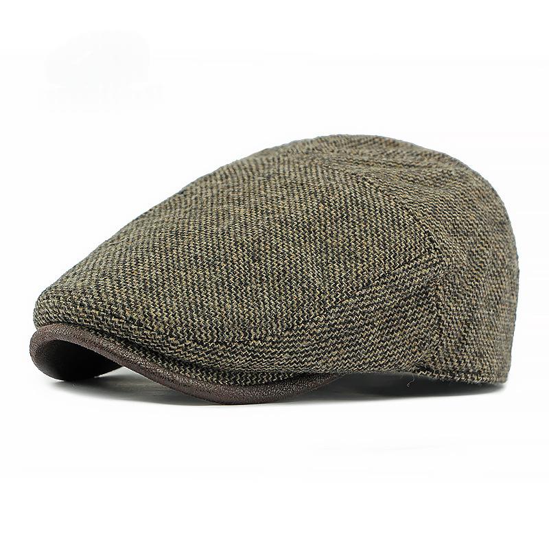 Chapeau de laine casual féminin pour l'automne Et l'hiver