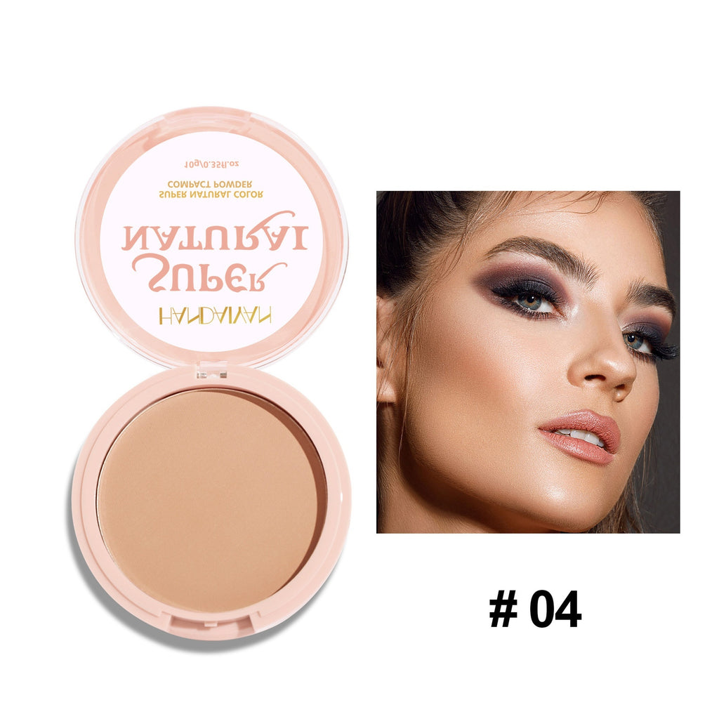Poudre pressée naturelle multicolore longue résistance à la boue