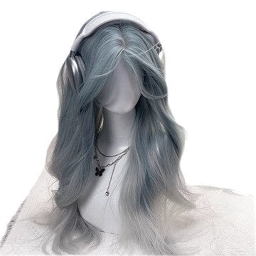 Grande vague moyennement divisée Long Curly Wig