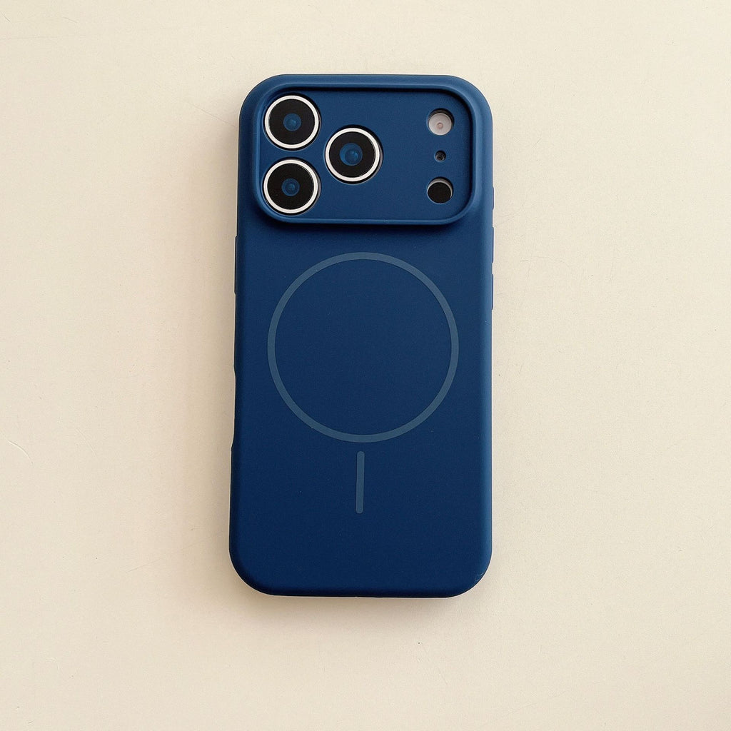 Precision Cut Silicone Magnetic Button Phone Case