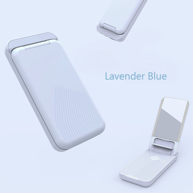 Pliage 5W charge rapide 10000 MA avec miroir léger Power Bank