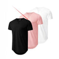 T-shirt d'été manches longues manches longues en coton Top