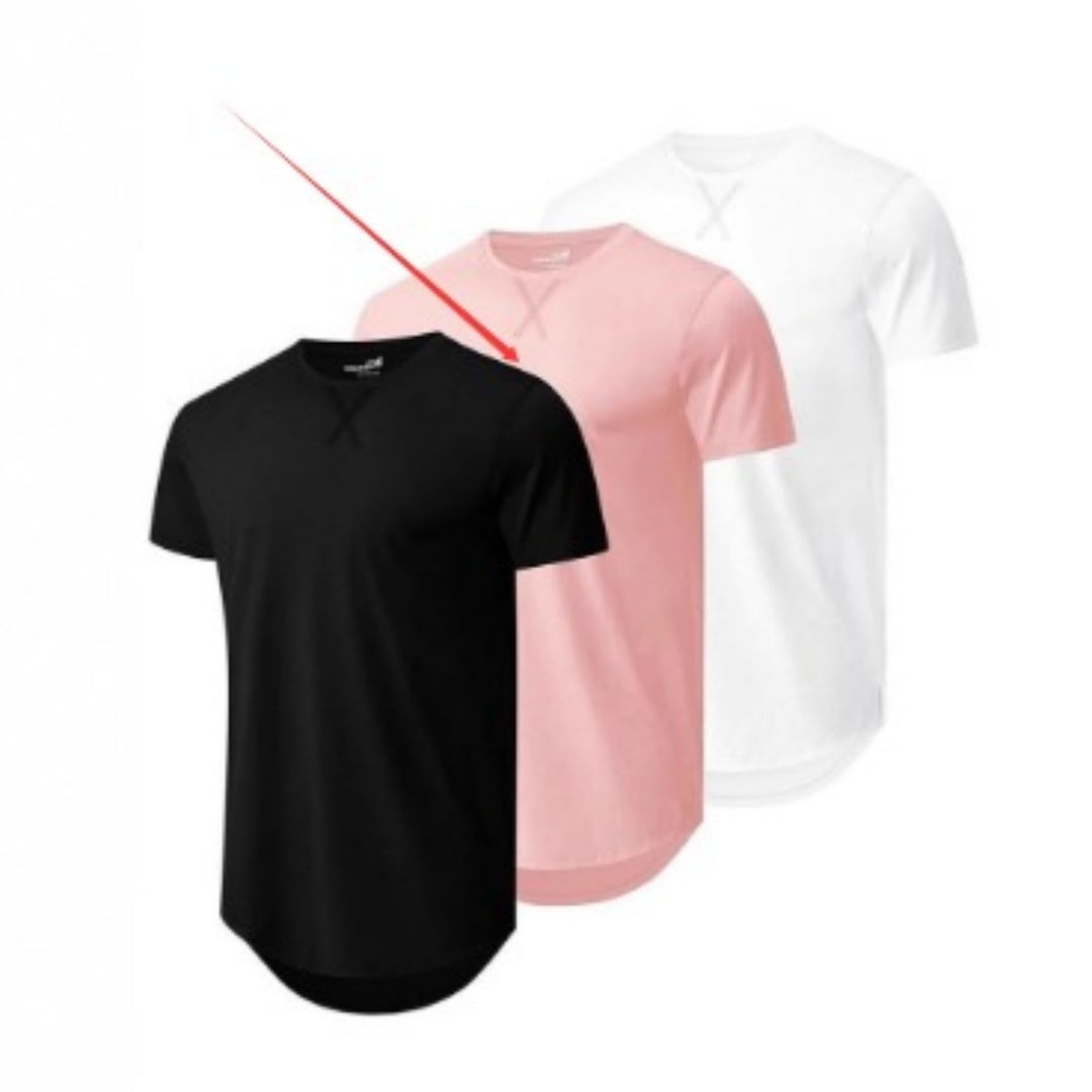 T-shirt d'été manches longues manches longues en coton Top