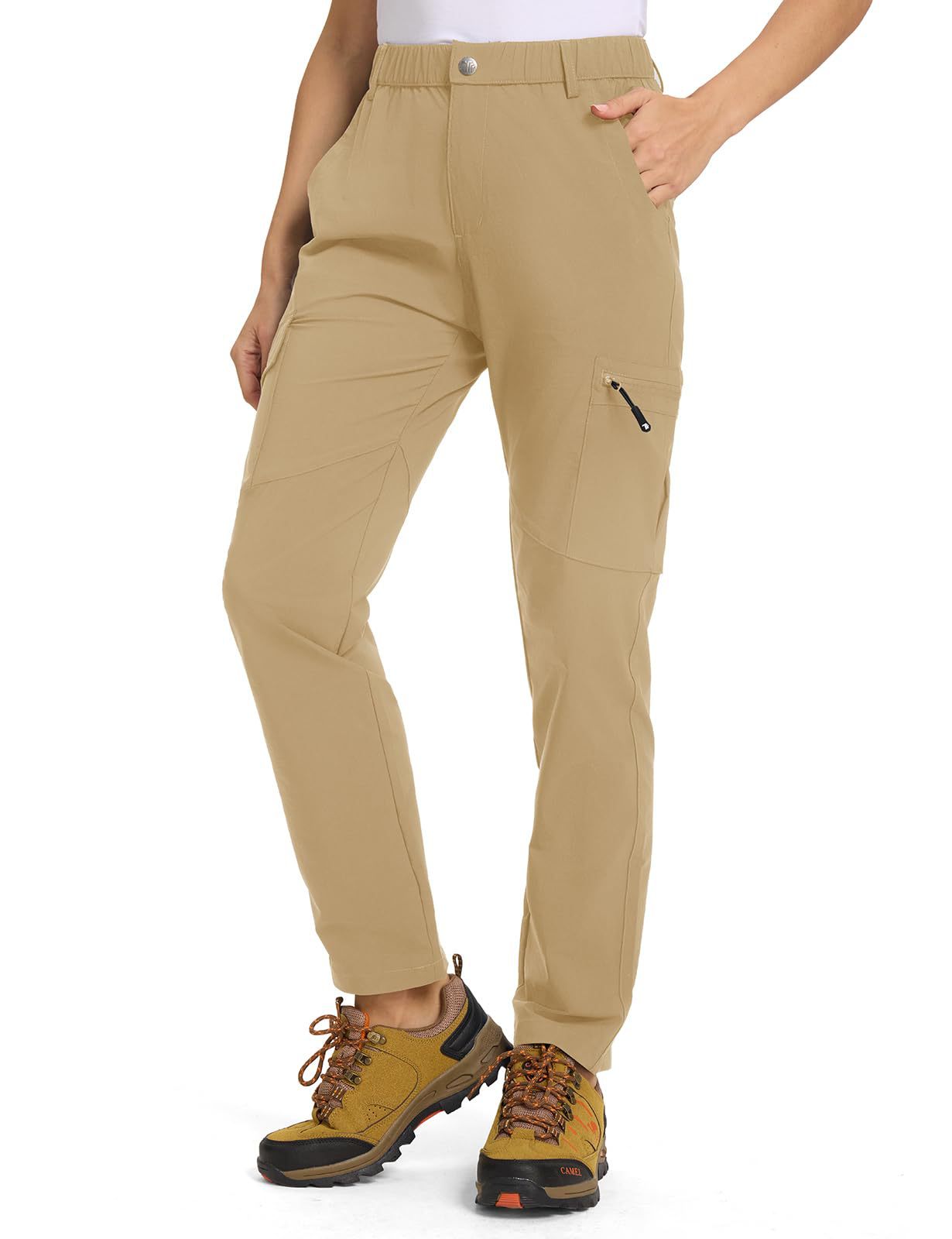 Pantalon de chargement de randonnée pour femmes résistant à l'eau Séchage rapide jusqu'à 50