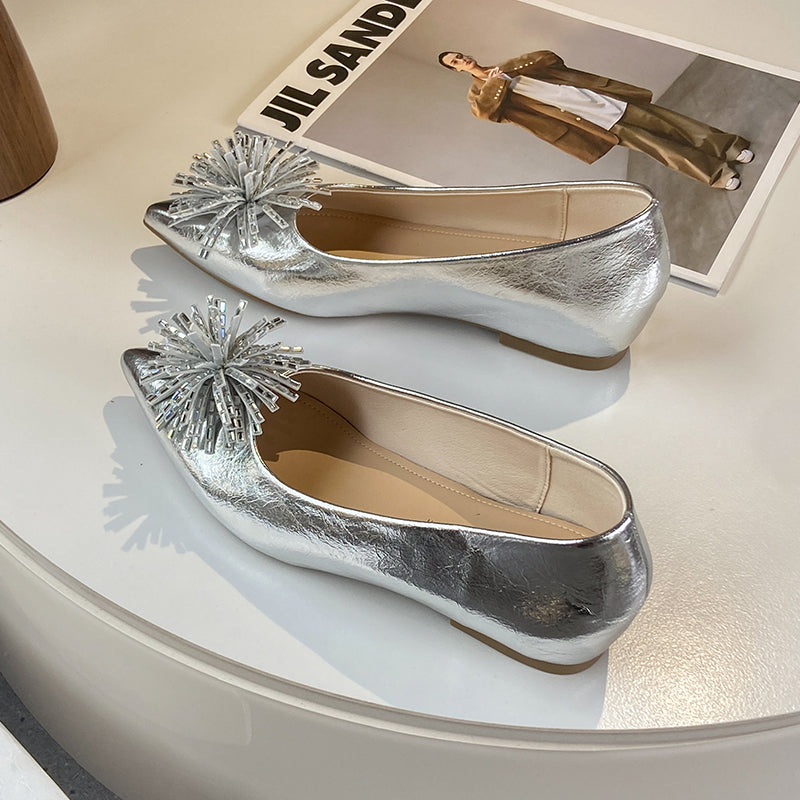 Femmes 6cm Hauteur invisible Augmenter Mary Jane Flats