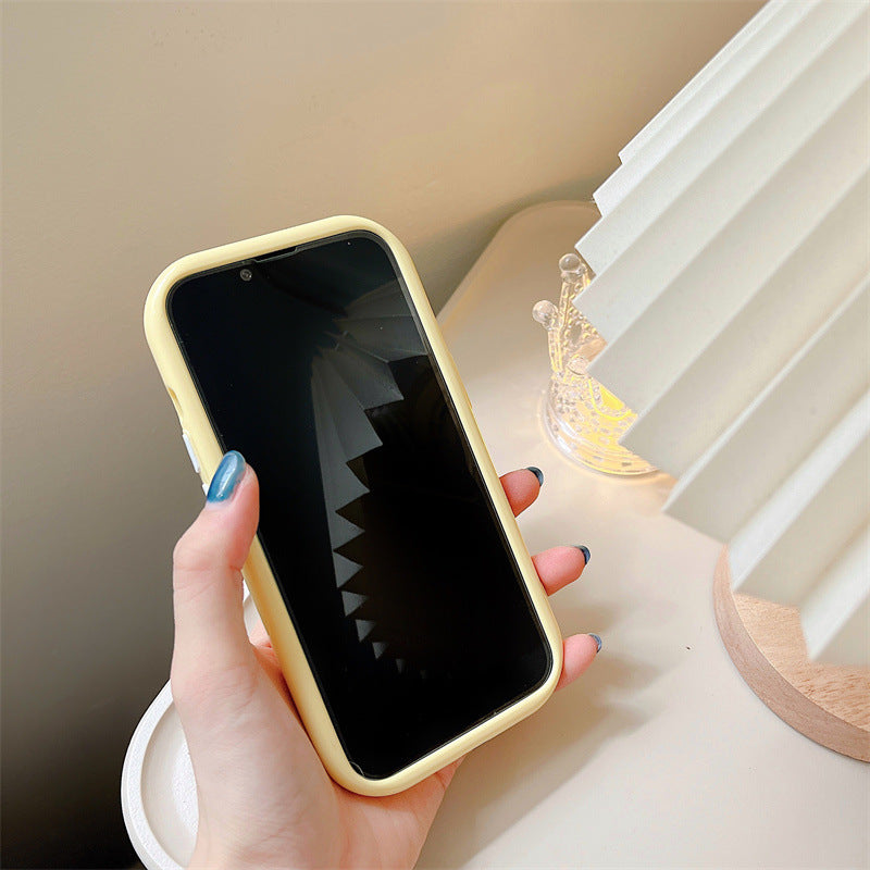Étui de téléphone portable à visage dégradé teint de faint