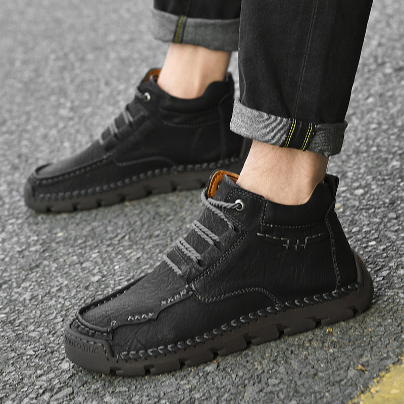 Chaussure de coton casual rétro homme