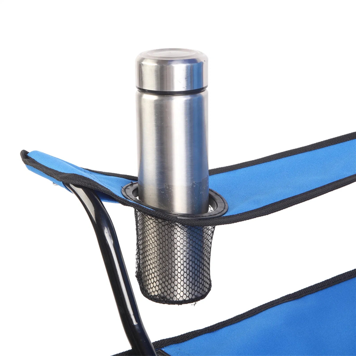Chaises de pique-nique à double pliage avec mini porte-boissons Umbrella pour la plage
