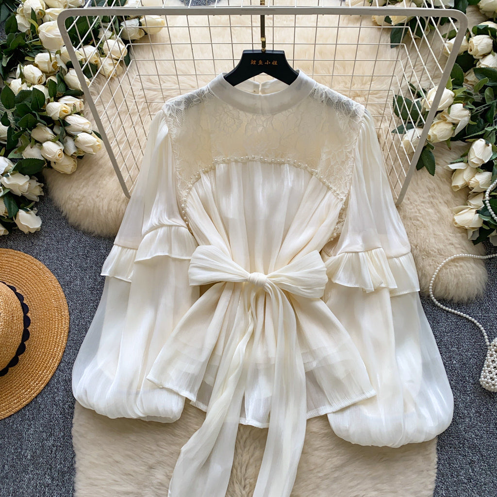 Chemise à manches longues pour femmes