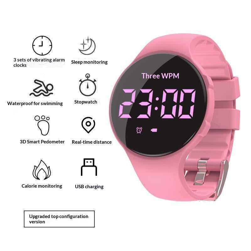 Montre électronique intelligente Une alarme vibrante silencieuse Clock your Ultimate Wake-up Gadget for Stud