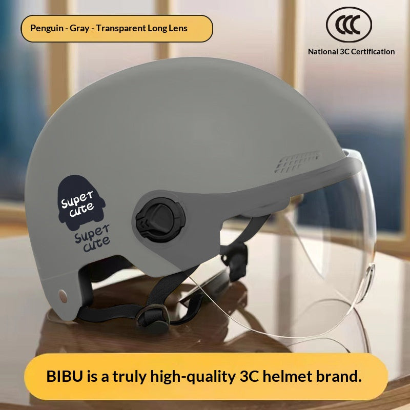 Unisex Four Seasons Electric Scooter Safety Helmet