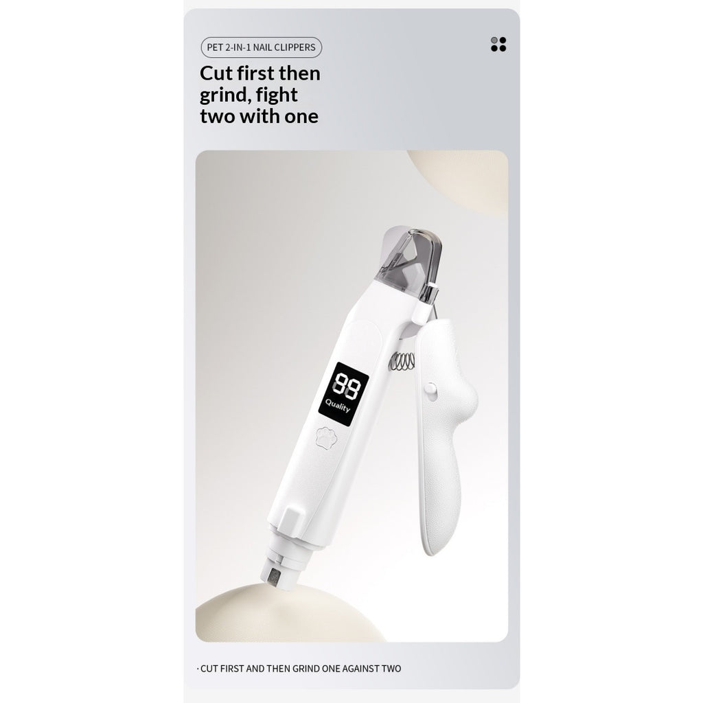 Clipper 2-en-1 pour chien électrique pour chien et chat