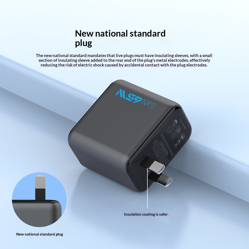 Adaptateur USB de recharge rapide entièrement compatible pour smartphones
