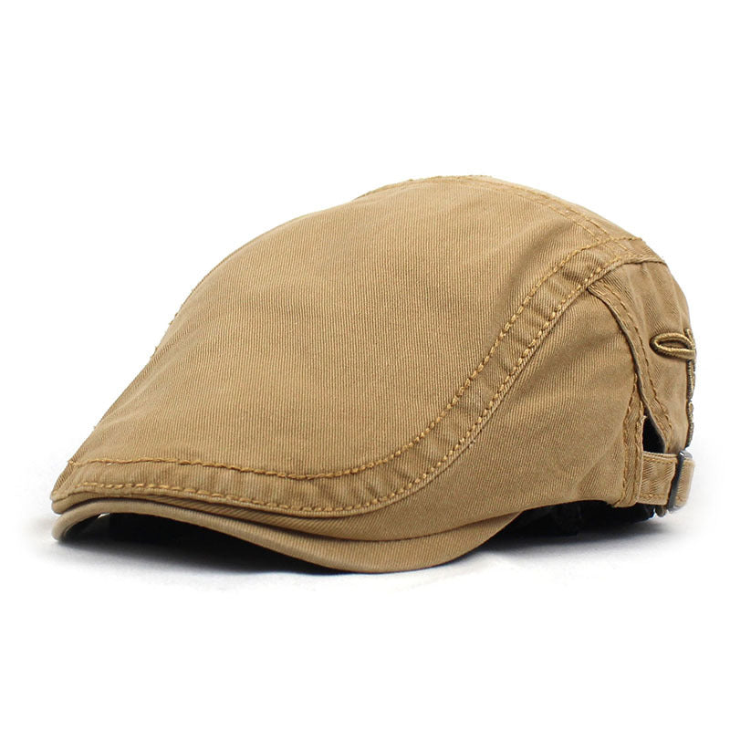 Bouchon casual pour hommes de béret brodé