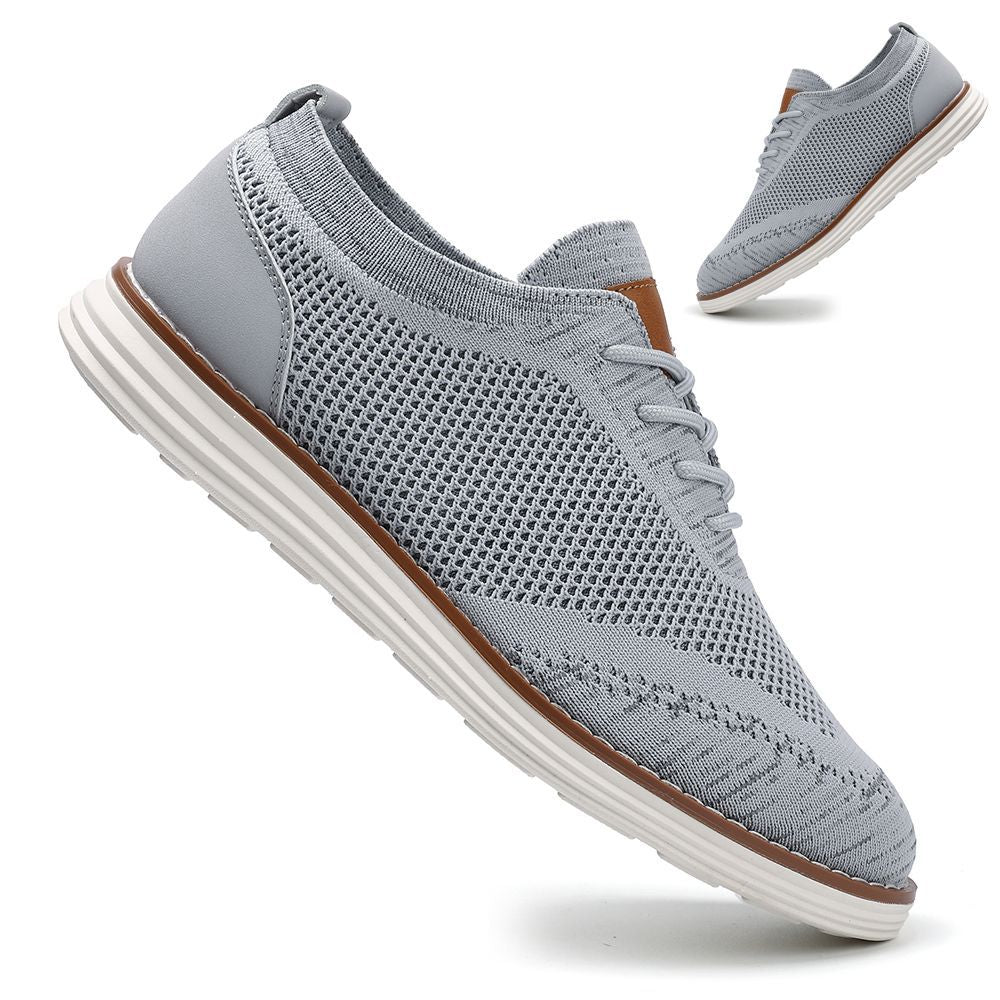 Chaussures casuales Flyknit hommes de taille plus