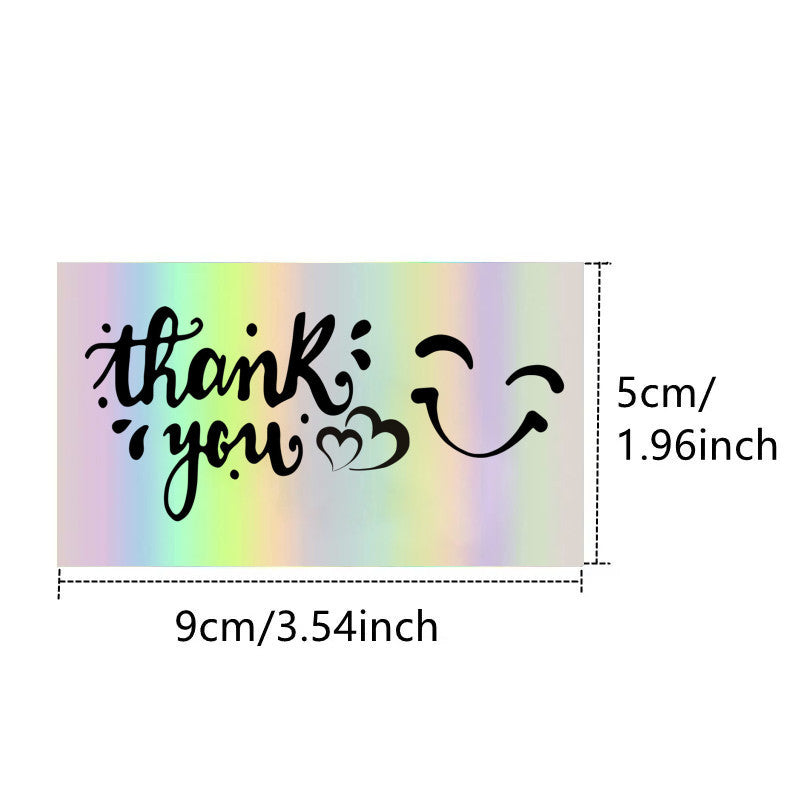 50 Feuillespack Laser carte cadeau holographique cadeau de salutation