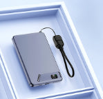 Banque d'alimentation de batterie externe en alliage d'aluminium magnétique ultra-mince