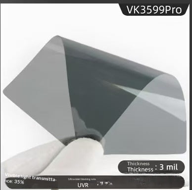 Fenêtre de film solaire automobile verre thermo-isolant