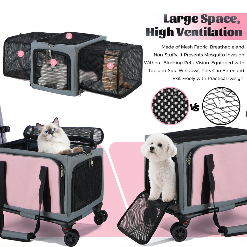 Porte-bébés extensibles à 3 roues
